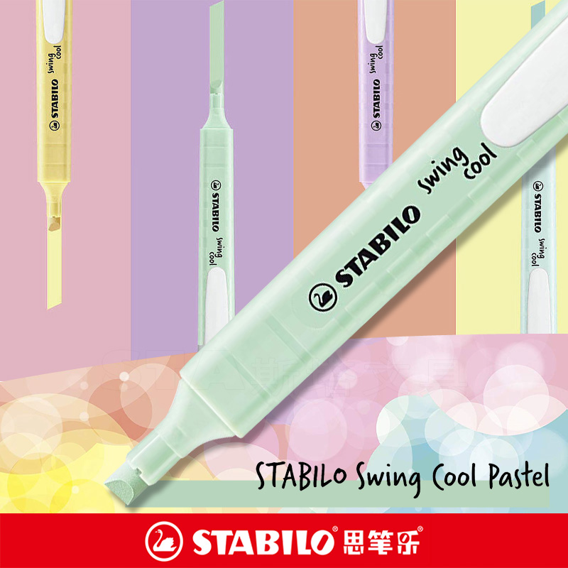 Stabilo Marker Boss - STABILO 형광펜 275 마카롱 컬러 오블리크