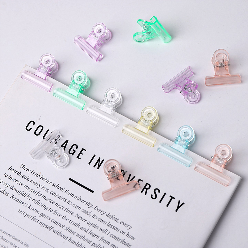 Supply Of Office Stationery - 10/20pcs 31mm 캔디 컬러 플라스틱 바인더