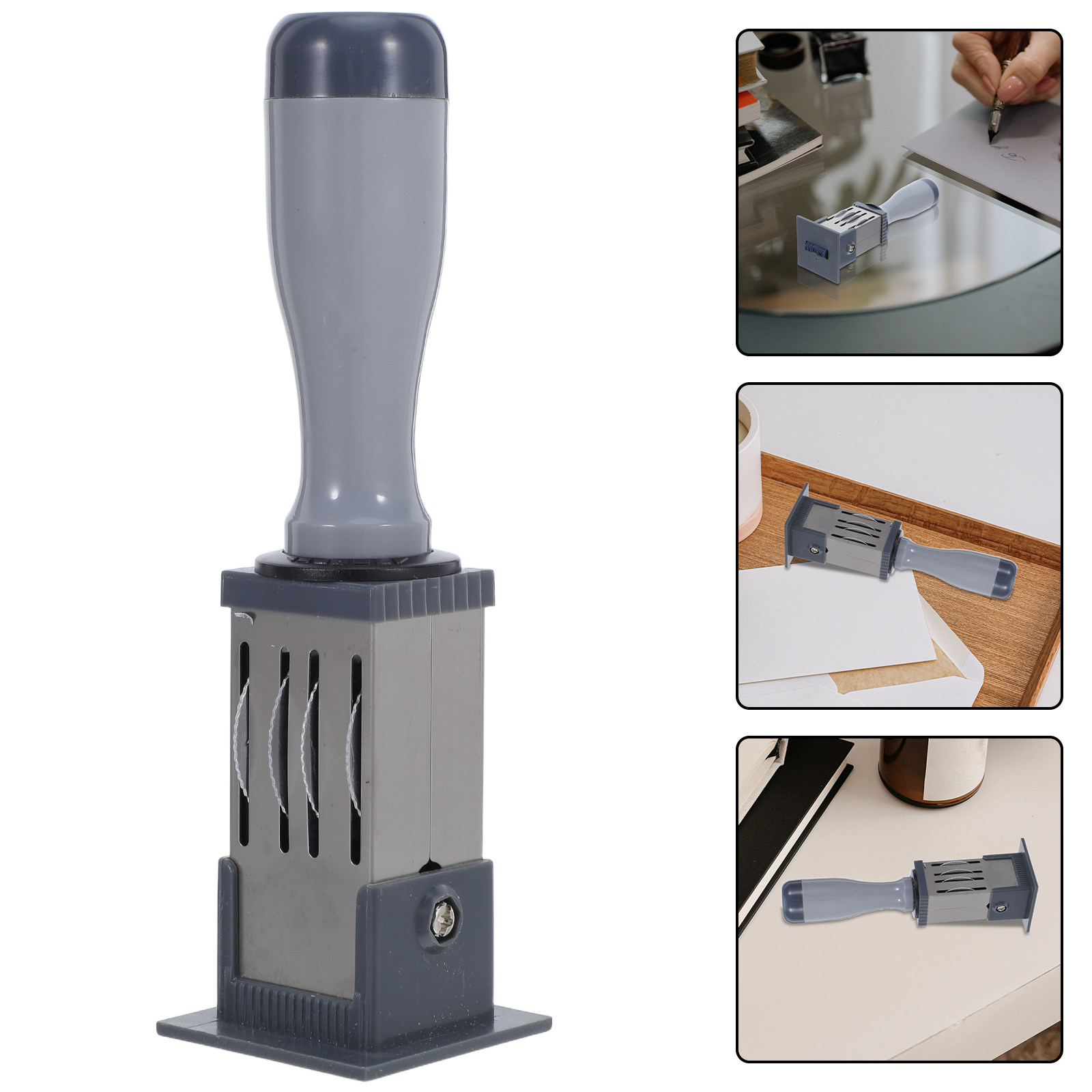 Self Inking Stamp - 휴대용 핸드헬드 날짜 스탬프 셀프잉킹 롤링