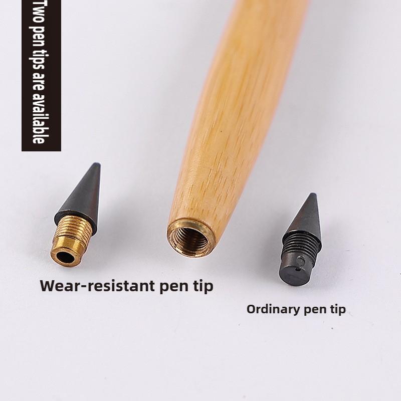 나무로 만든 영구 연필, 깎을 필요 없음, 깨지지 않음 - Supply Of Office Stationery 리뷰 및 가격