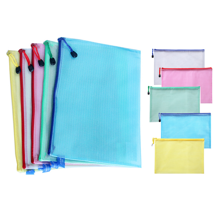 5pcs 편지지 보관 가방 A4/A5 문서 폴더 그리드 - Portfolio Folder Zip 리뷰 및 가격