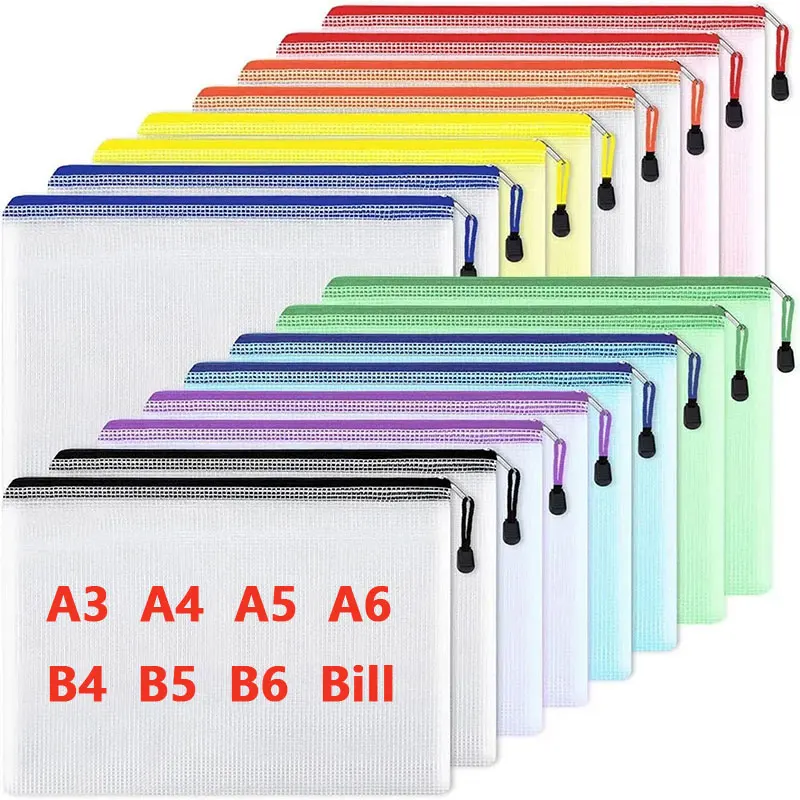 A3/A4/A5/A6 메쉬 지퍼 주머니 문서 가방 방수 - Portfolio Folder Zip 리뷰 및 가격