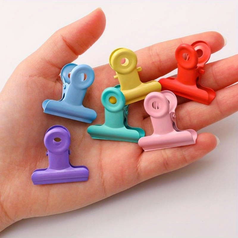 10pcs 다기능 가방 칩 클립 식품 클립 사진 파일  - Supply Of Office Stationery 리뷰 및 가격
