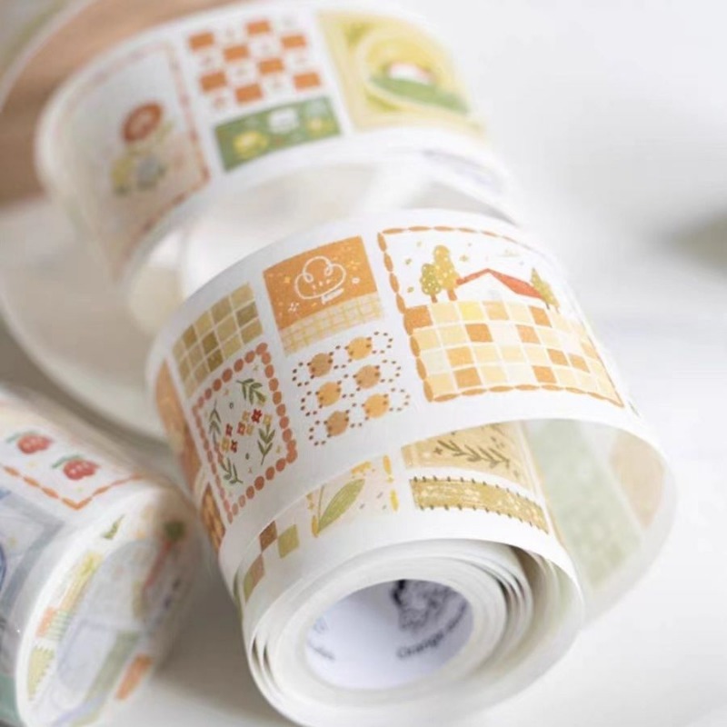 간단한 문학 예술 작은 클램프 및 패치워크 와시 테이프 - Washi Tape Set 리뷰 및 가격