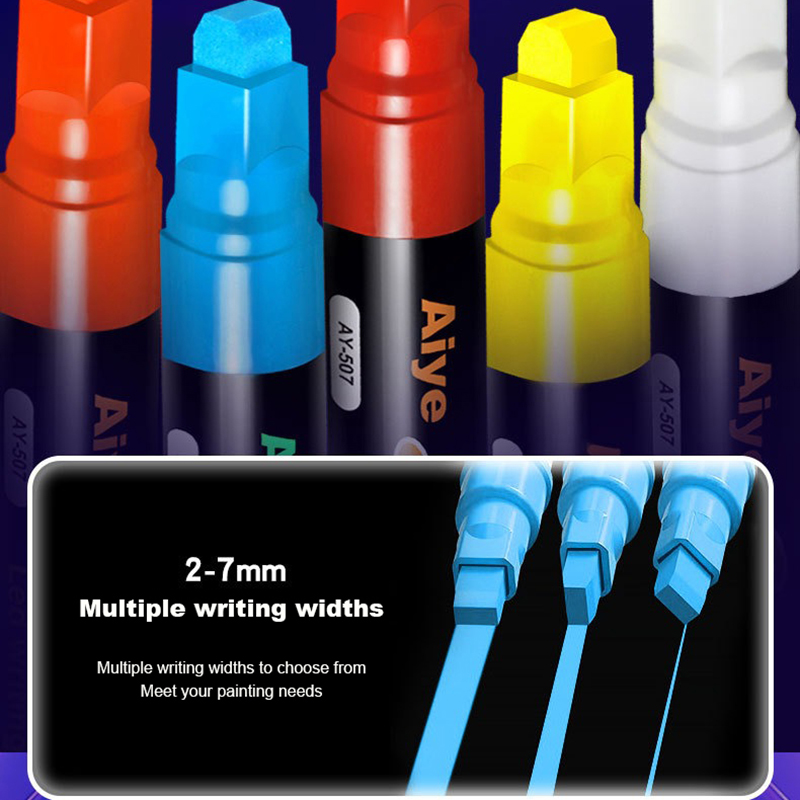액체 지울 수있는 분필 마커 펜 6/8 색상 칠판 칠판 - Highlighter Set Pastel 리뷰 및 가격
