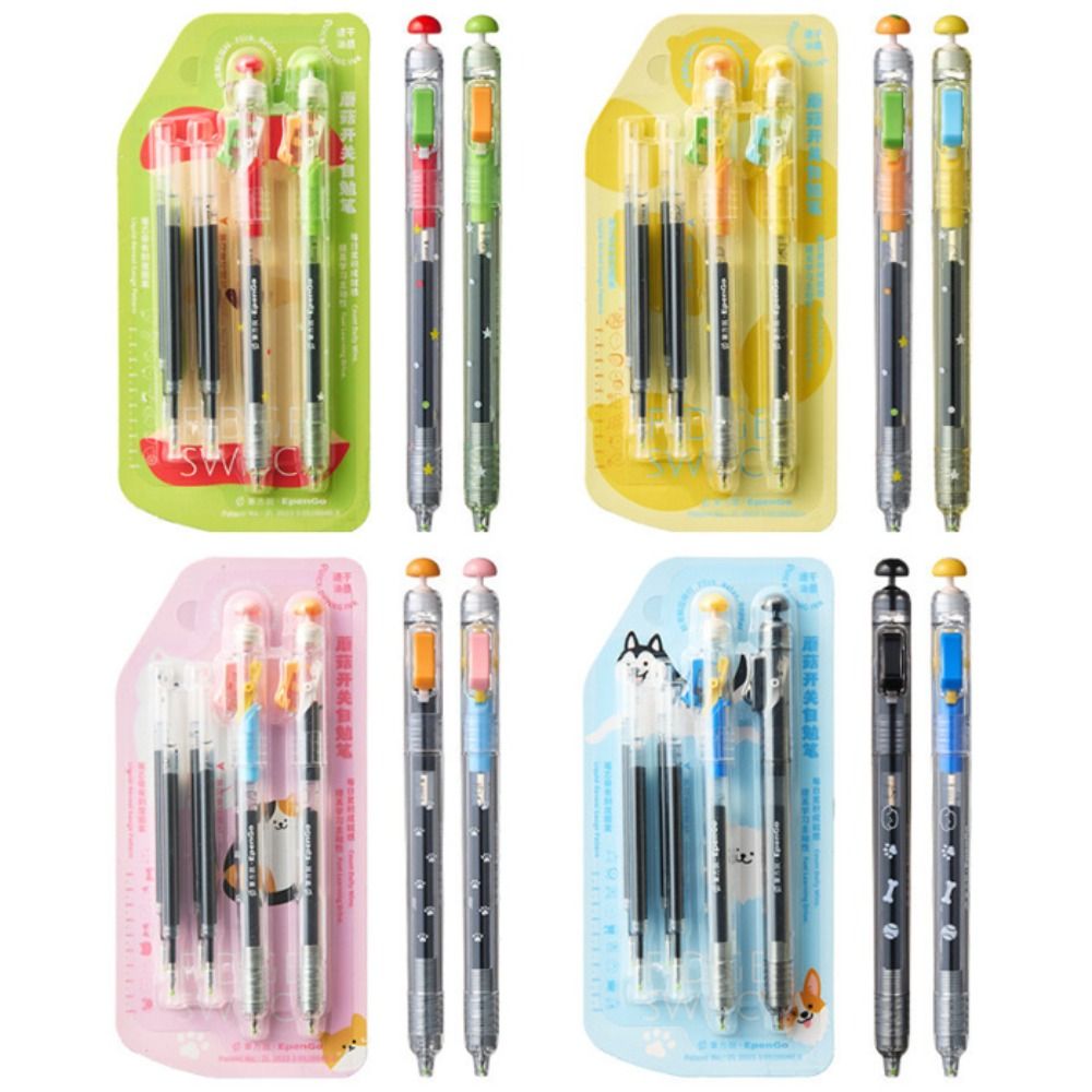 4개/세트 0.5mm 릴렉스 스위치 펜 불안 완화 부드 - Gel Ink Pen Set 리뷰 및 가격
