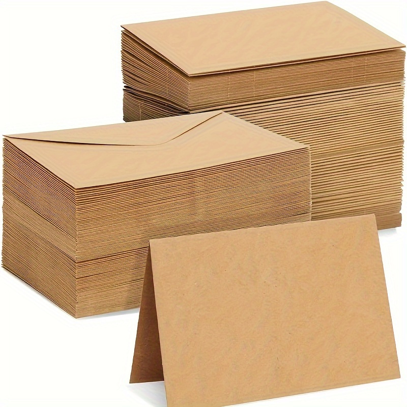 50/100pcs 크래프트 종이 봉투 DIY 인사말 카 - Letter Envelope Kraft 리뷰 및 가격