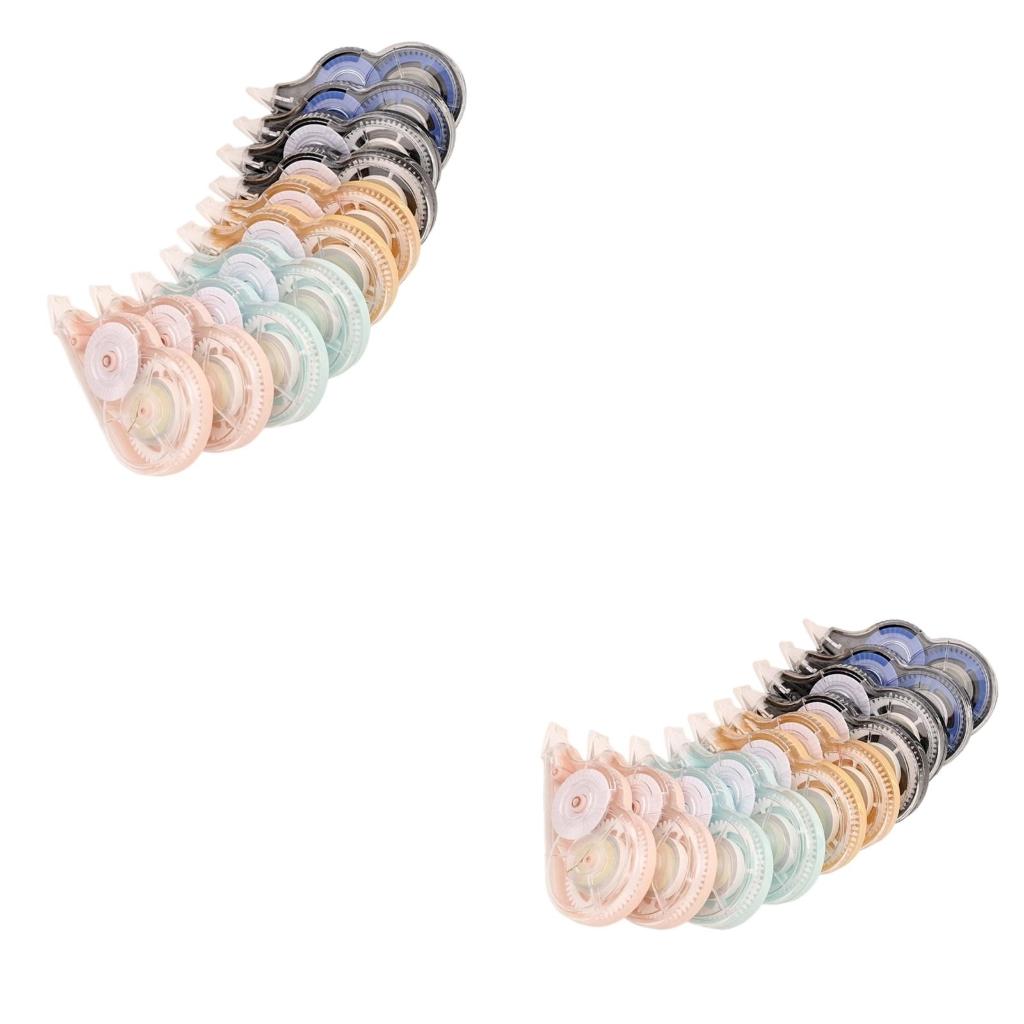 10Pcs 8mx5mm 수정 테이프 롤러 총 80m 수 - Correction Tape Roller 리뷰 및 가격