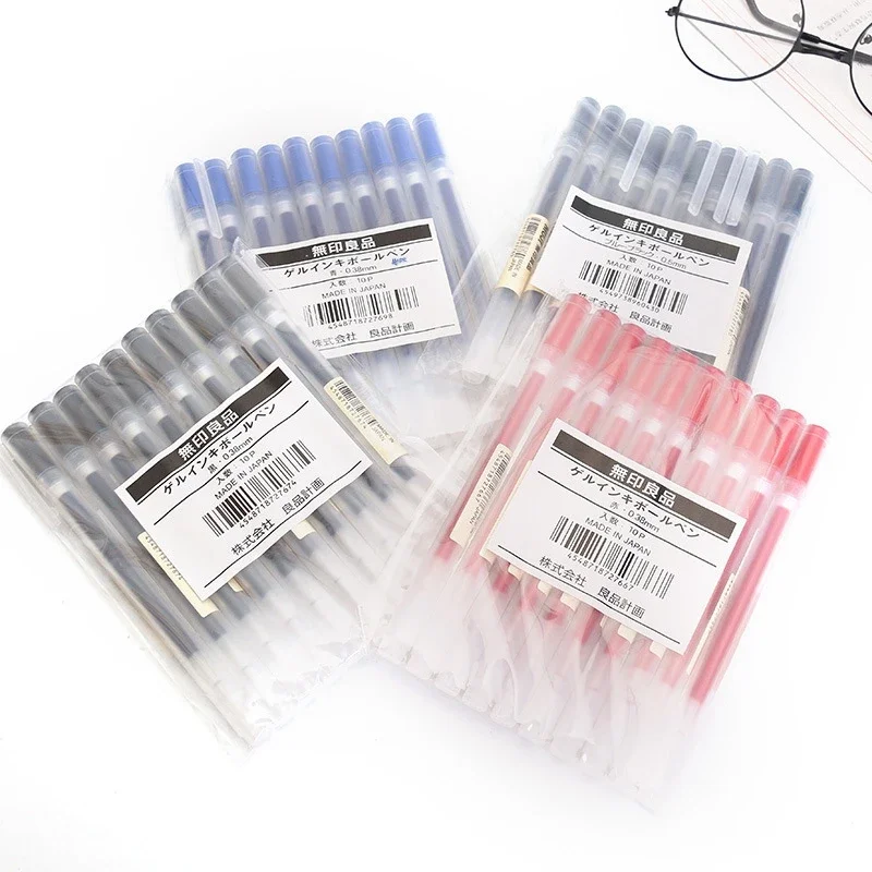 10-30 개/대 0.38/0.5mm 젤 펜 검정/파랑 - Gel Ink Pen Set 리뷰 및 가격