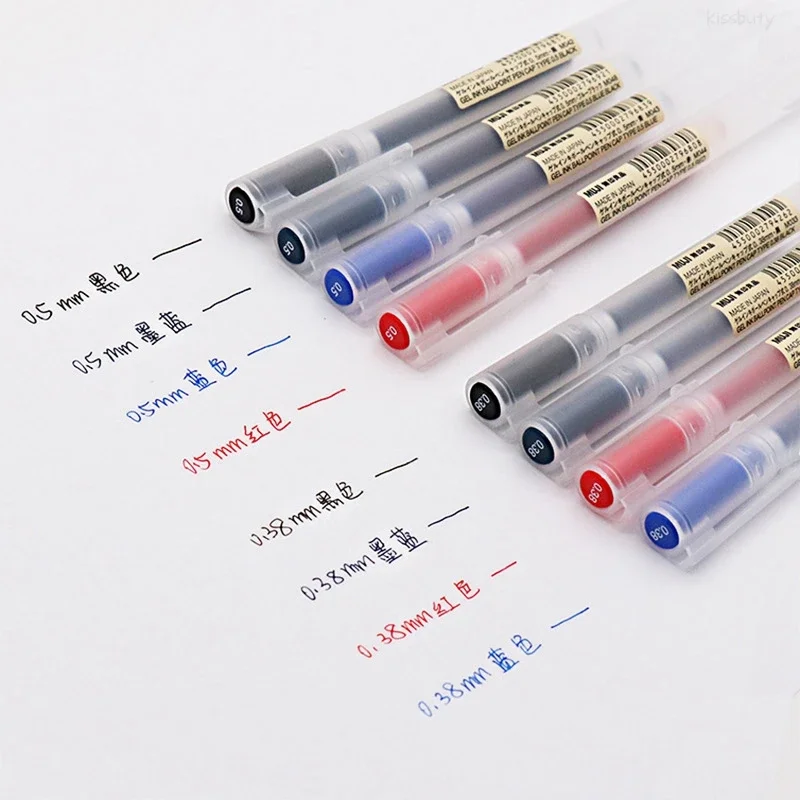10-30 개/대 0.38/0.5mm 젤 펜 검정/파랑 - Gel Ink Pen Set 리뷰 및 가격