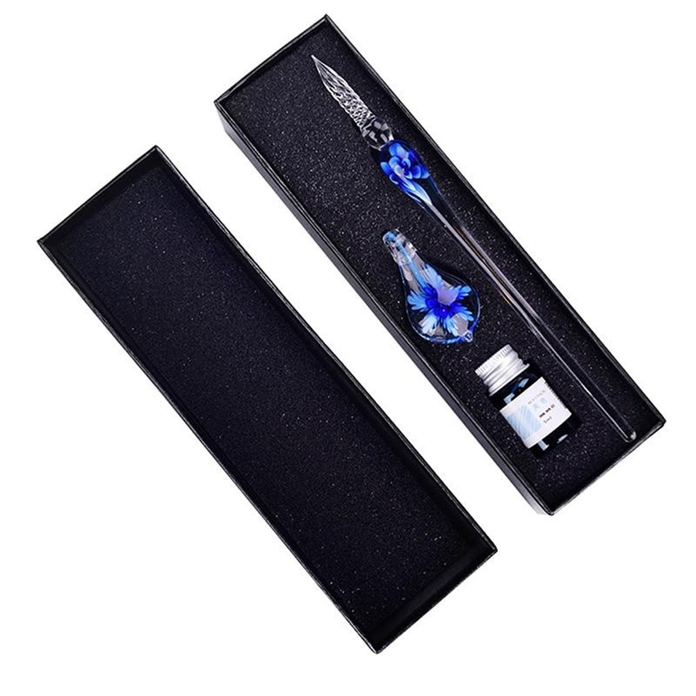 유리 펜 유리 딥 펜 가짜 크리스탈 잉크 서명 쓰기 예 - Fountain Pen Ink 리뷰 및 가격