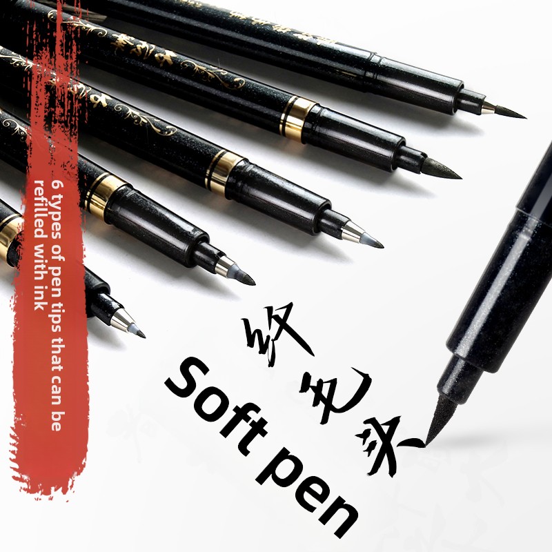 4개/세트 캘리그라피 아트 마커 펜 브러쉬 펜 아트 마 - Supply Of Office Stationery 리뷰 및 가격