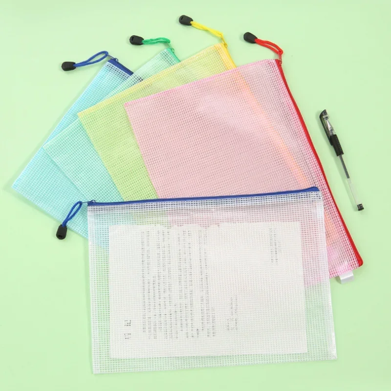 1PCS 편지지 보관 폴더 파일 메쉬 지퍼 주머니 A4 - Portfolio Folder Zip 리뷰 및 가격