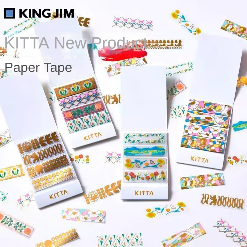 일본 KITTA 작은 귀여운 와시 종이 테이프 장식,  - Washi Tape Set 리뷰 및 가격