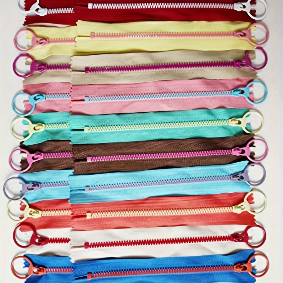 10pcs15cm-30cm 혼합 수지 지퍼, 3 #   - Portfolio Folder Zip 리뷰 및 가격