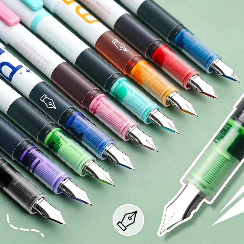 일회용 다색 0.38mm 액상 잉크 만년필 대용량 리필 - Fountain Pen Ink 리뷰 및 가격